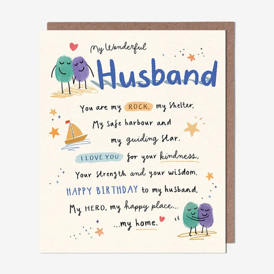 Husband Birthday Card