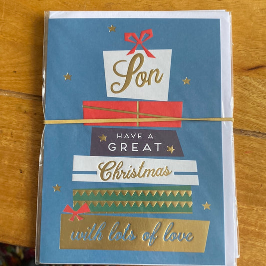 Son Christmas Card - Paperlink