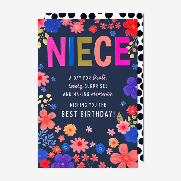 Niece Birthday Card