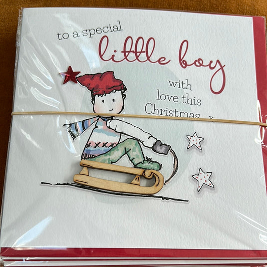 General Boy Christmas Card - Tracey Russell