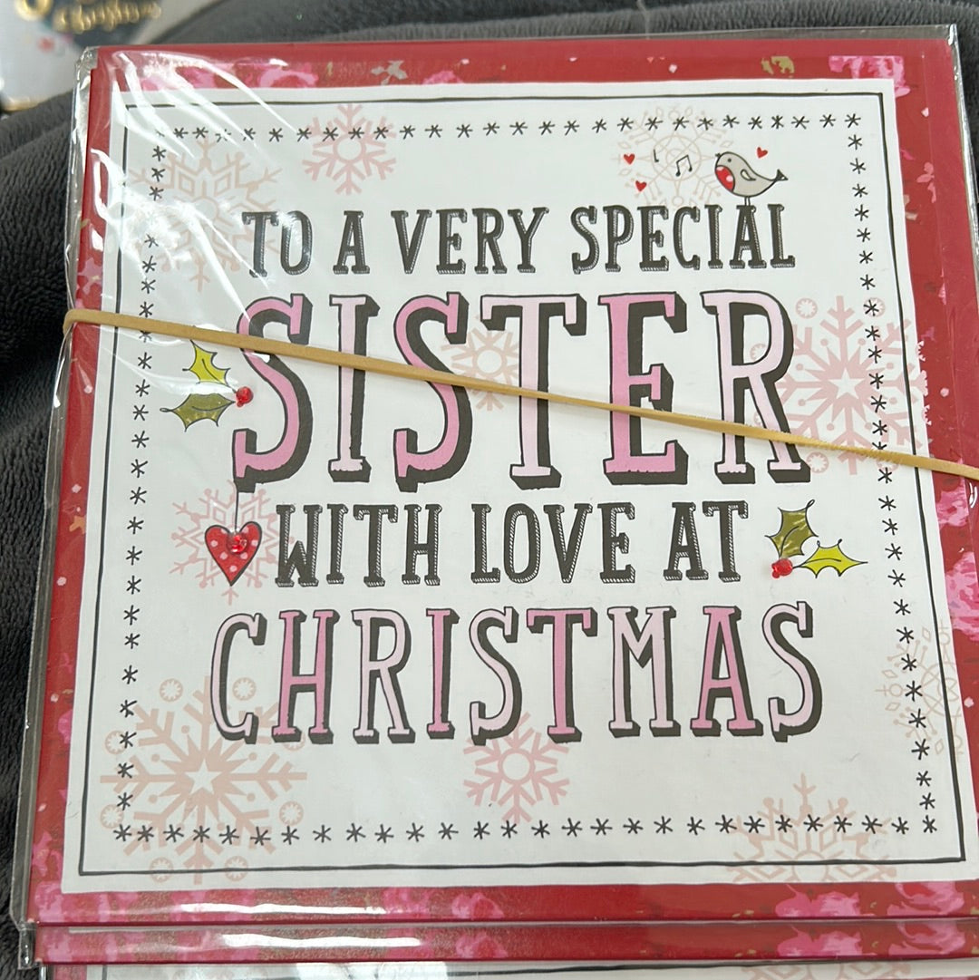Sister Christmas Card - BES