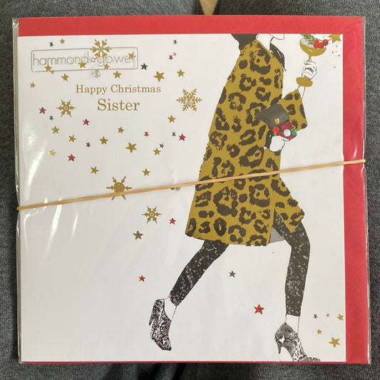 Sister Christmas Card - Hammond Gower