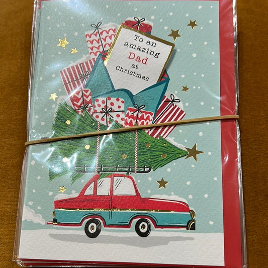 Dad Christmas Card - Rachel Ellen