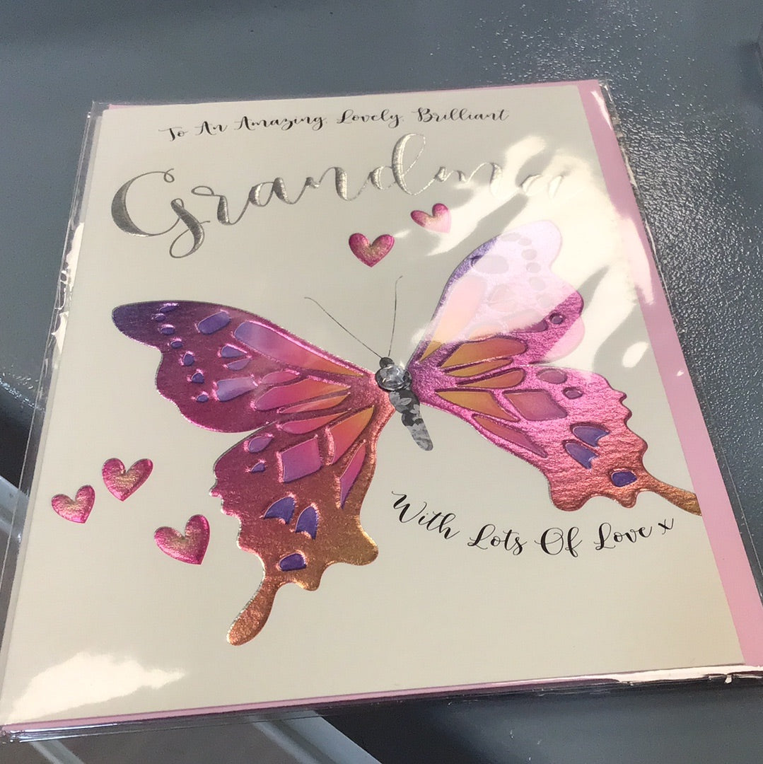 Grandma birthday card WJB