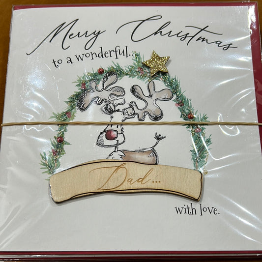 Dad Christmas Card - Tracey Russell