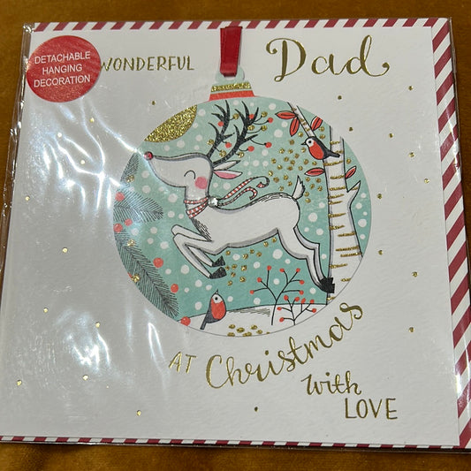 Dad Christmas Card - Rachel Ellen