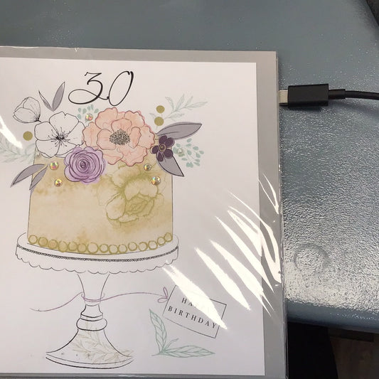 30th Birthday Card - Katie Phythian - Renaissance