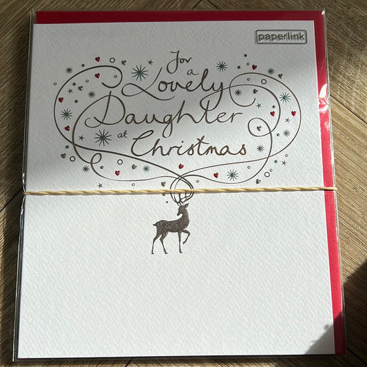 Daughter Christmas Card - Paperlink