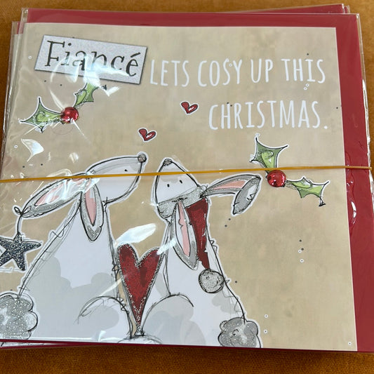 Fiancé Christmas Card - Tracey Russell