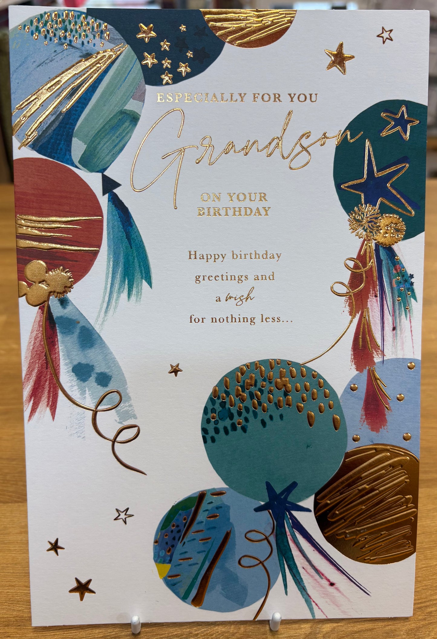 Grandson Birthday Card - Words 'n' Wishes