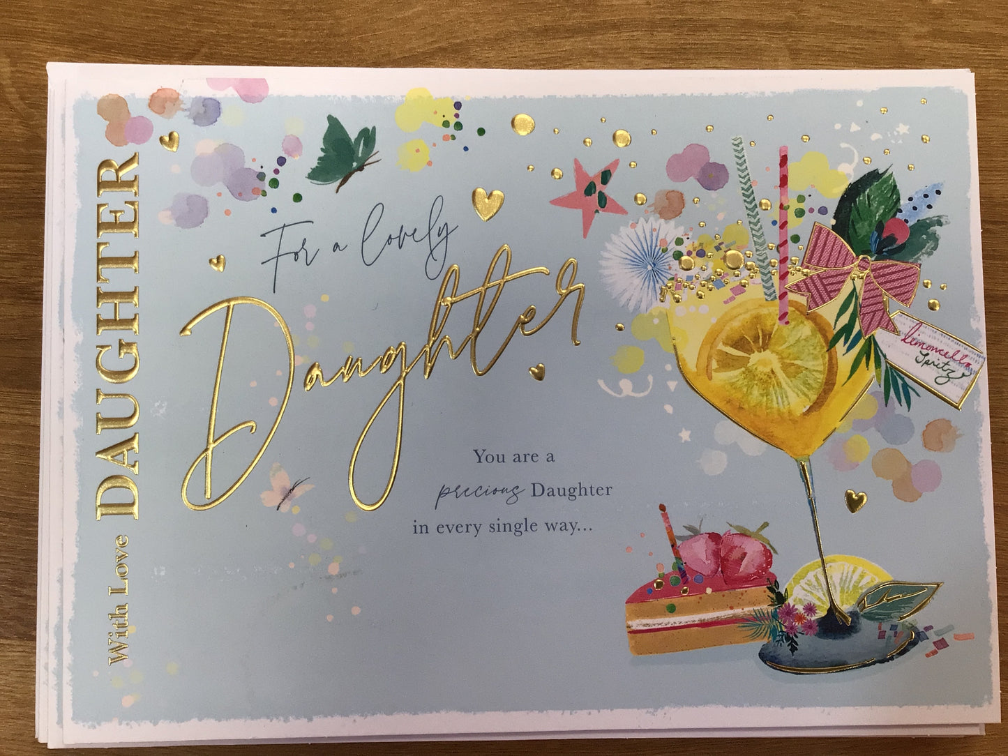 Daughter Birthday Card - Words 'n' Wishes