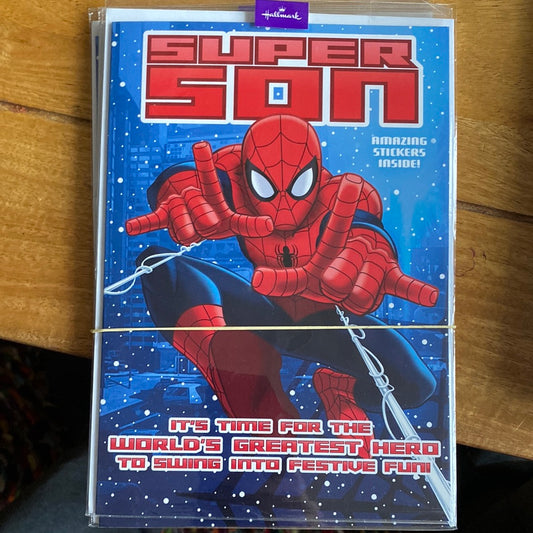Son Christmas Card - Hallmark