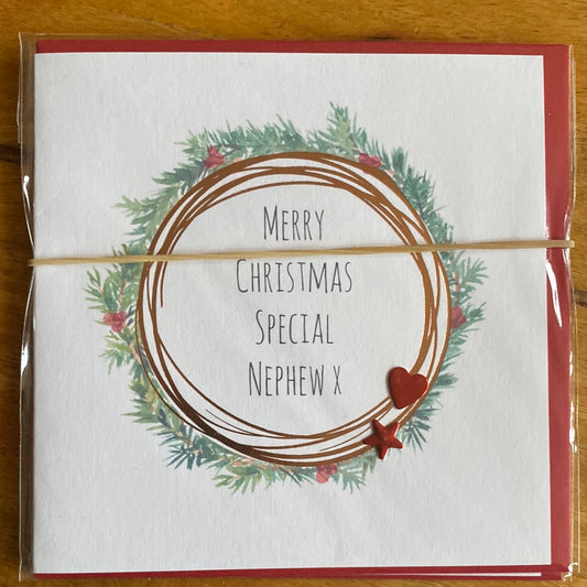 Nephew Christmas Card - Tracey Russell