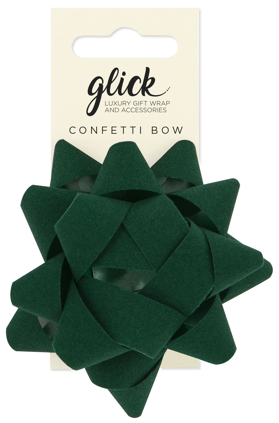 Gift Bow Velvet Green