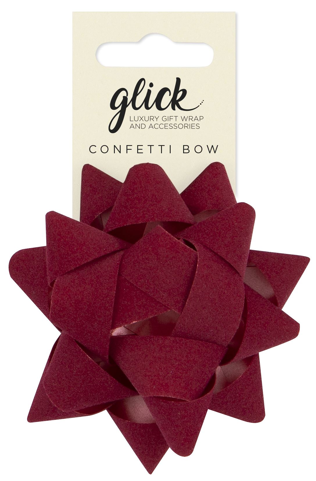 Gift Bow Velvet Red
