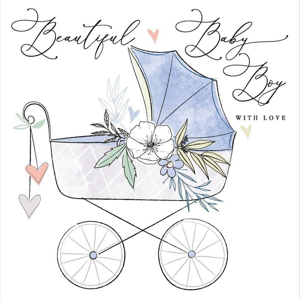 Baby Boy Card - Katie Phythian