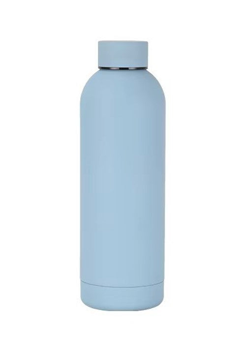 Personalised 500ml Double Wall Vacuum Insulated Water Bottle – Custom Birth Flower & Name Engraving