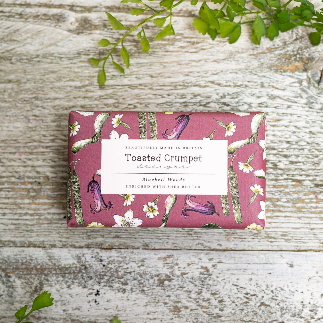 Bluebell Woods 190g Soap Bar - Toasted Crumpet