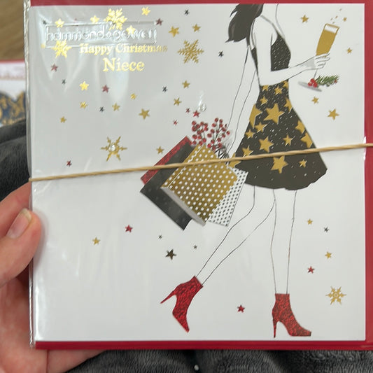 Niece Christmas Card - HG