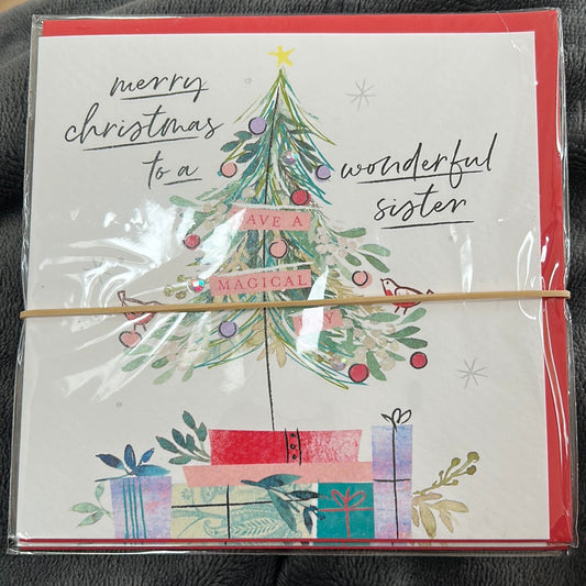 Sister Christmas Card - Katie Phythian