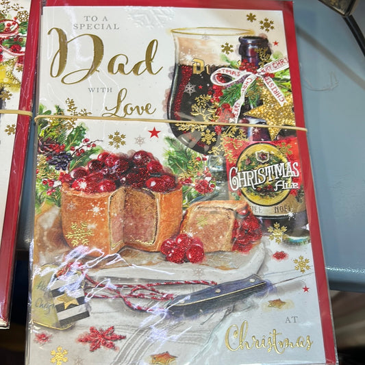 Dad Christmas Card - Javelin