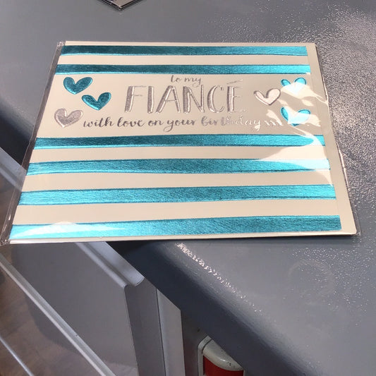 Fiancé card WJB