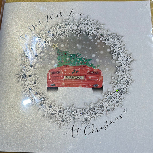 Dad Christmas Card - WJB