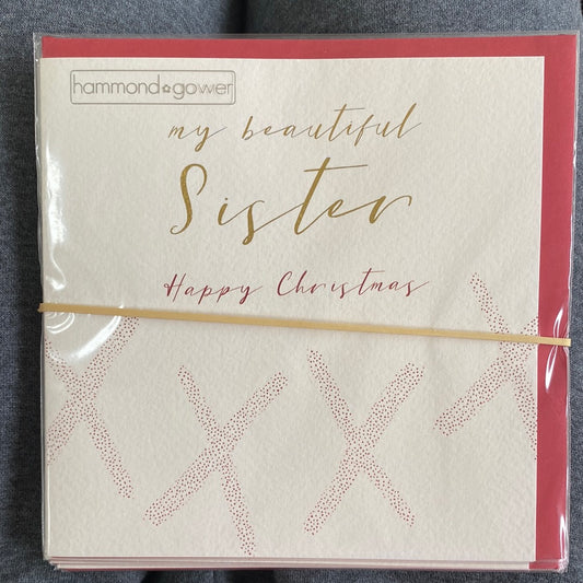 Sister Christmas Card - Hammond Gower