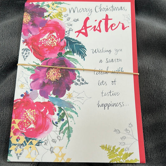 Sister Christmas Card - Hallmark