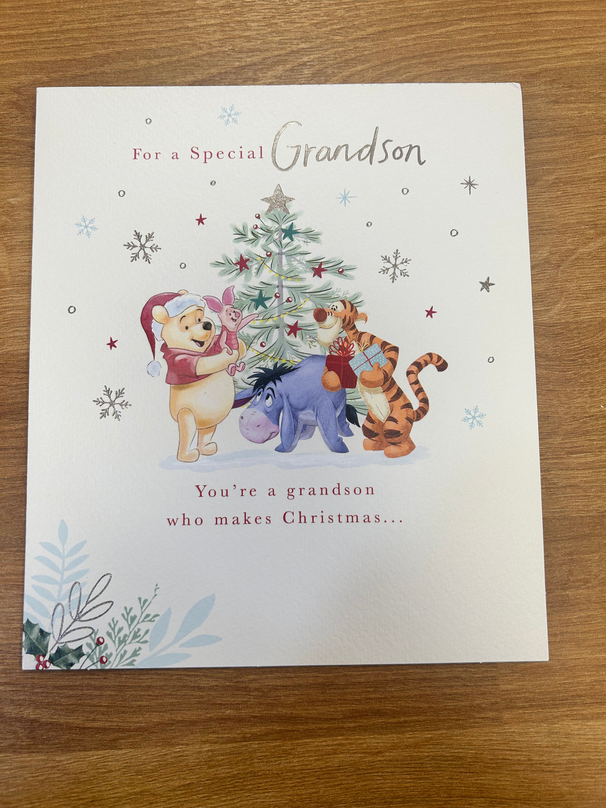 Grandson Christmas Card