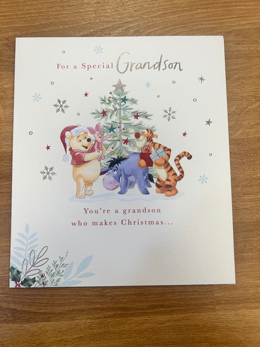 Grandson Christmas Card