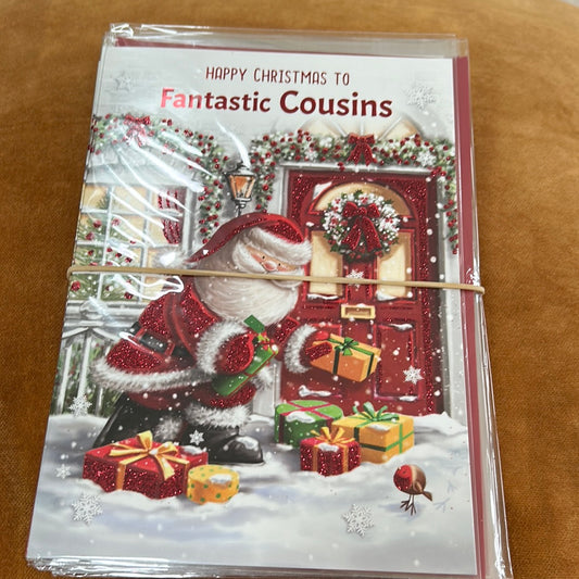 Cousin Christmas Card - CC