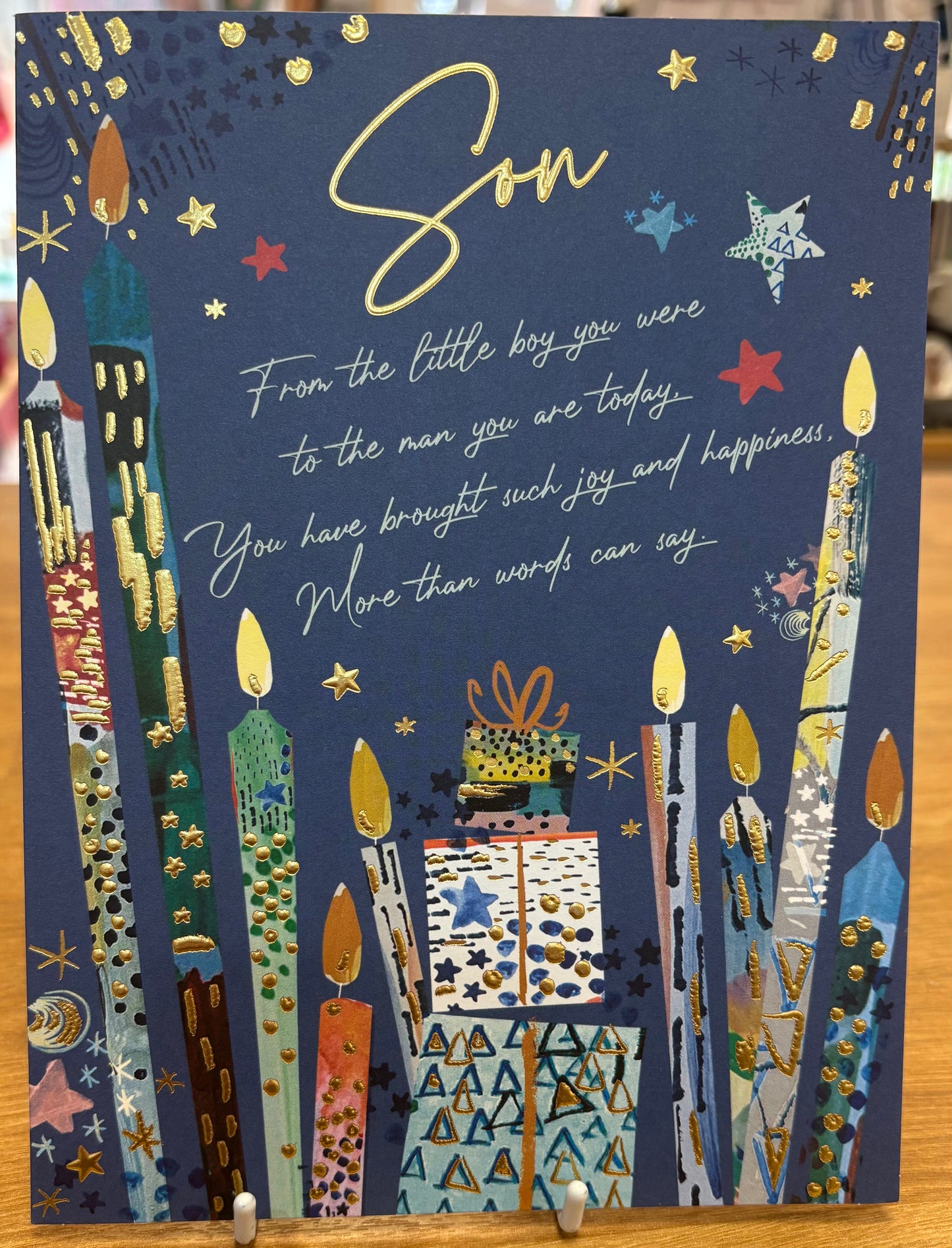 Son Birthday Card - Words 'n' Wishes