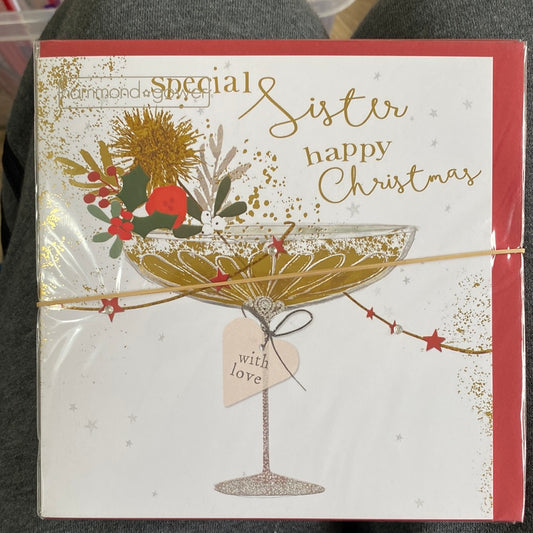 Sister Christmas Card - Hammond Gower