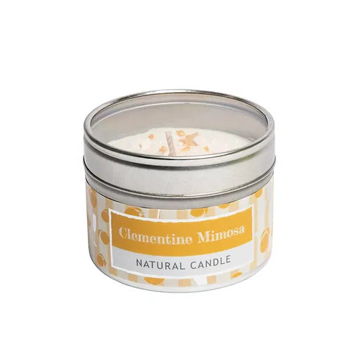 Clementine Mimosa Scented Candle - Wild Olive