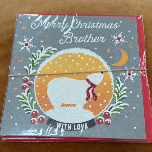 Brother Christmas Card - Rosanna Rossi