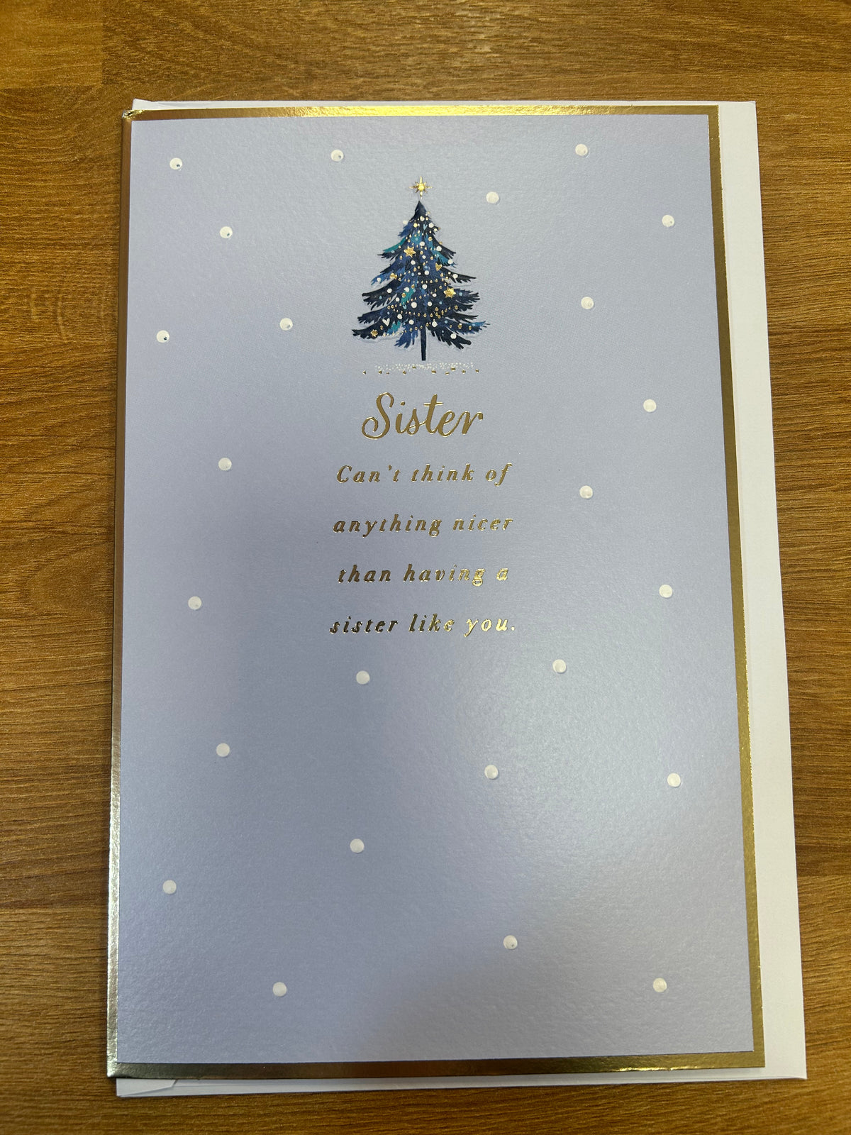 Sister Christmas Card