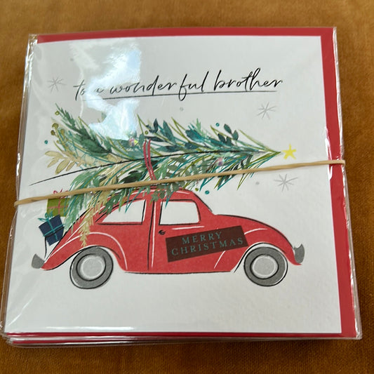 Brother Christmas Card - Katie Phythian