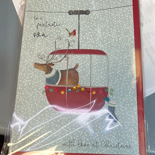 Son Christmas Card - Cinnamon Aitch
