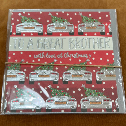 Brother Christmas Card - WJB