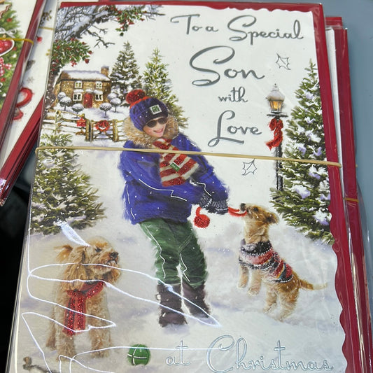 Son Christmas Card - Javelin