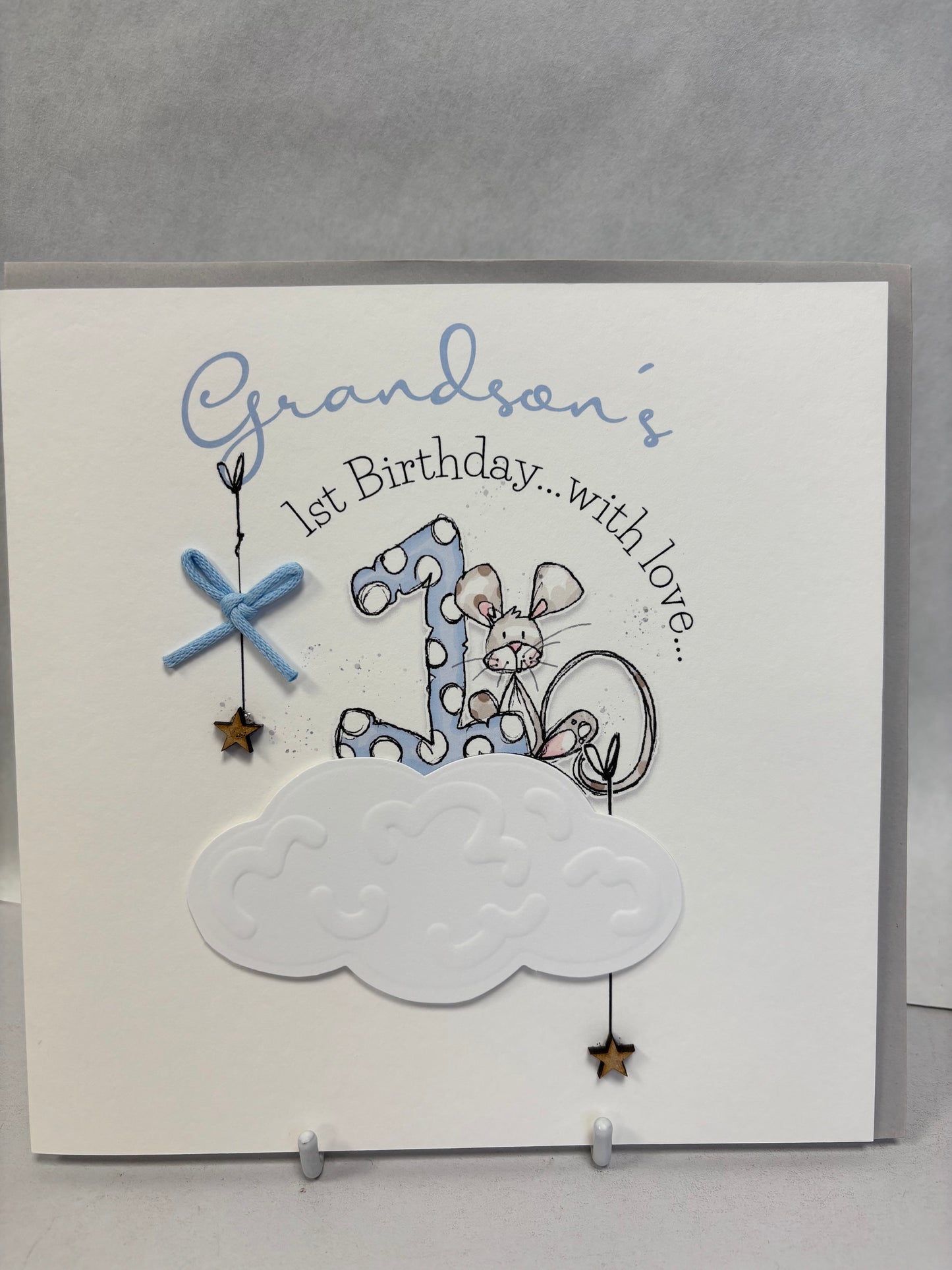 Grandson 1st Birthday Card