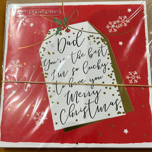 Dad Christmas Card - H&G