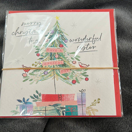Sister Christmas Card - Katie Phythian
