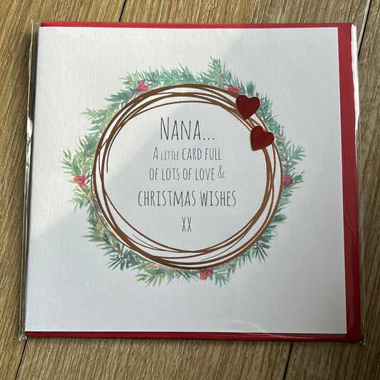 Nana Christmas Card - Tracey Russell