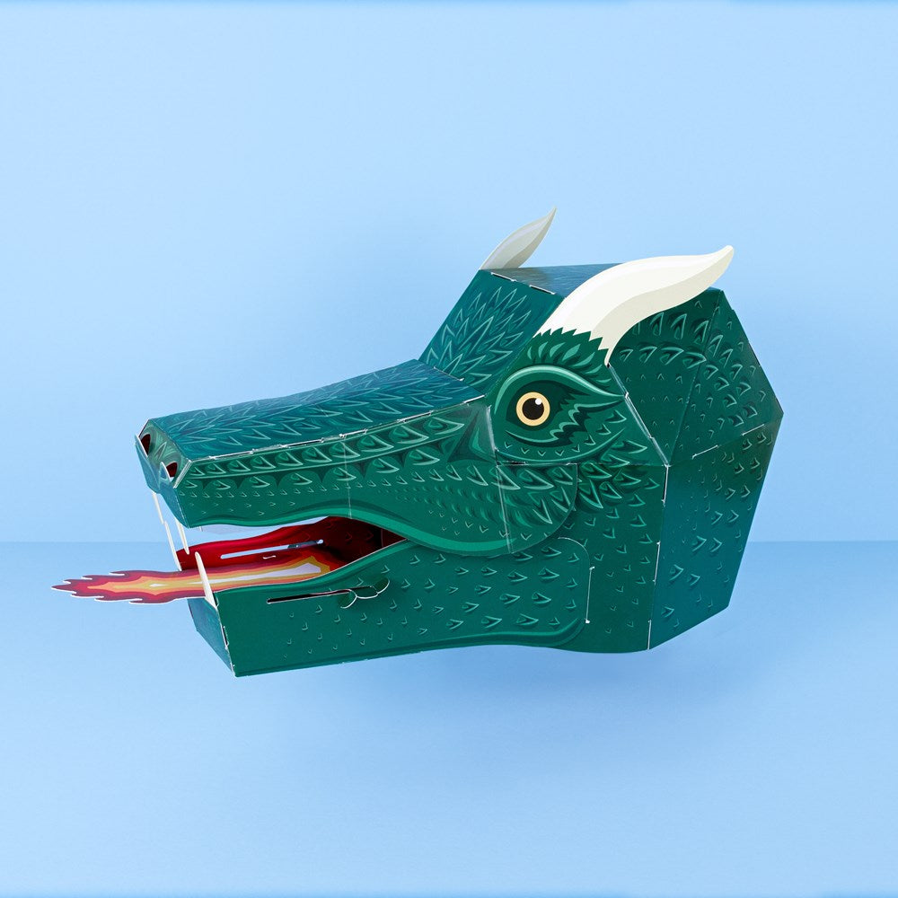 Make Your Own Fire-breathing Dragon Mask