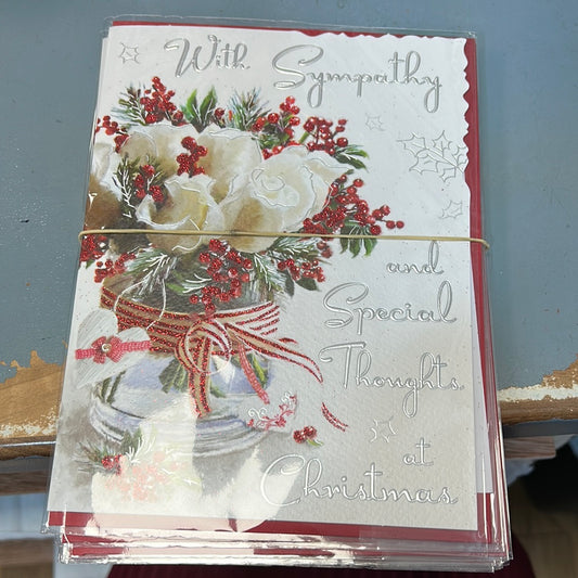 Sympathy Christmas Card - Javelin