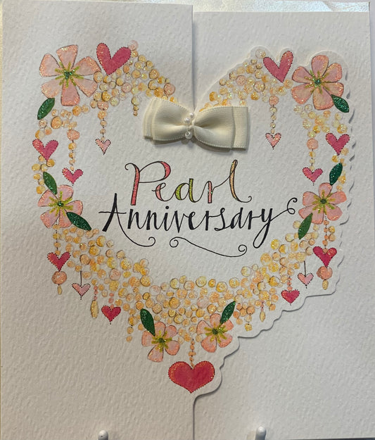 Pearl 30th wedding anniversary Rachel Ellen