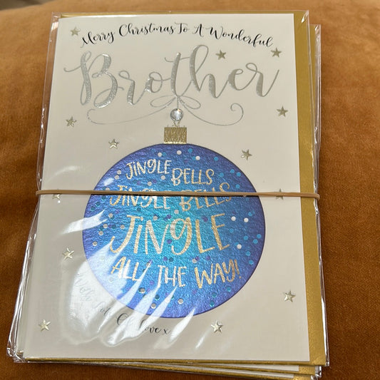 Brother Christmas Card - WJB