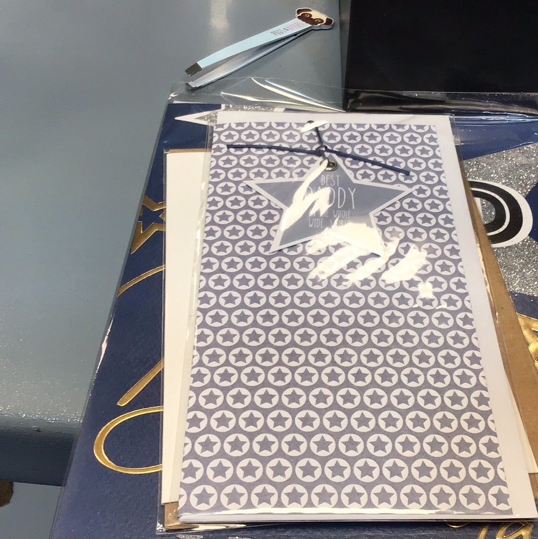 Daddy birthday card cinnamon aitch